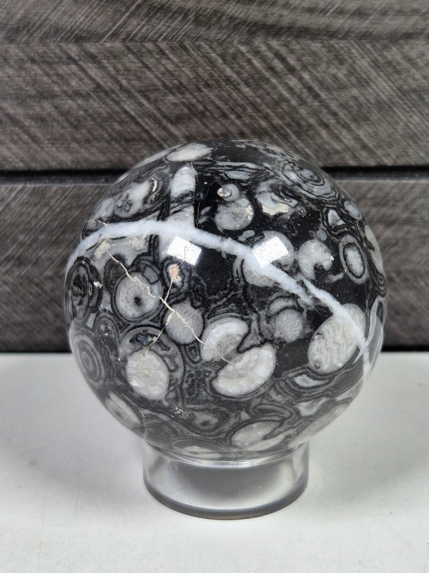 Fossiel Jaspis bol 270 gram