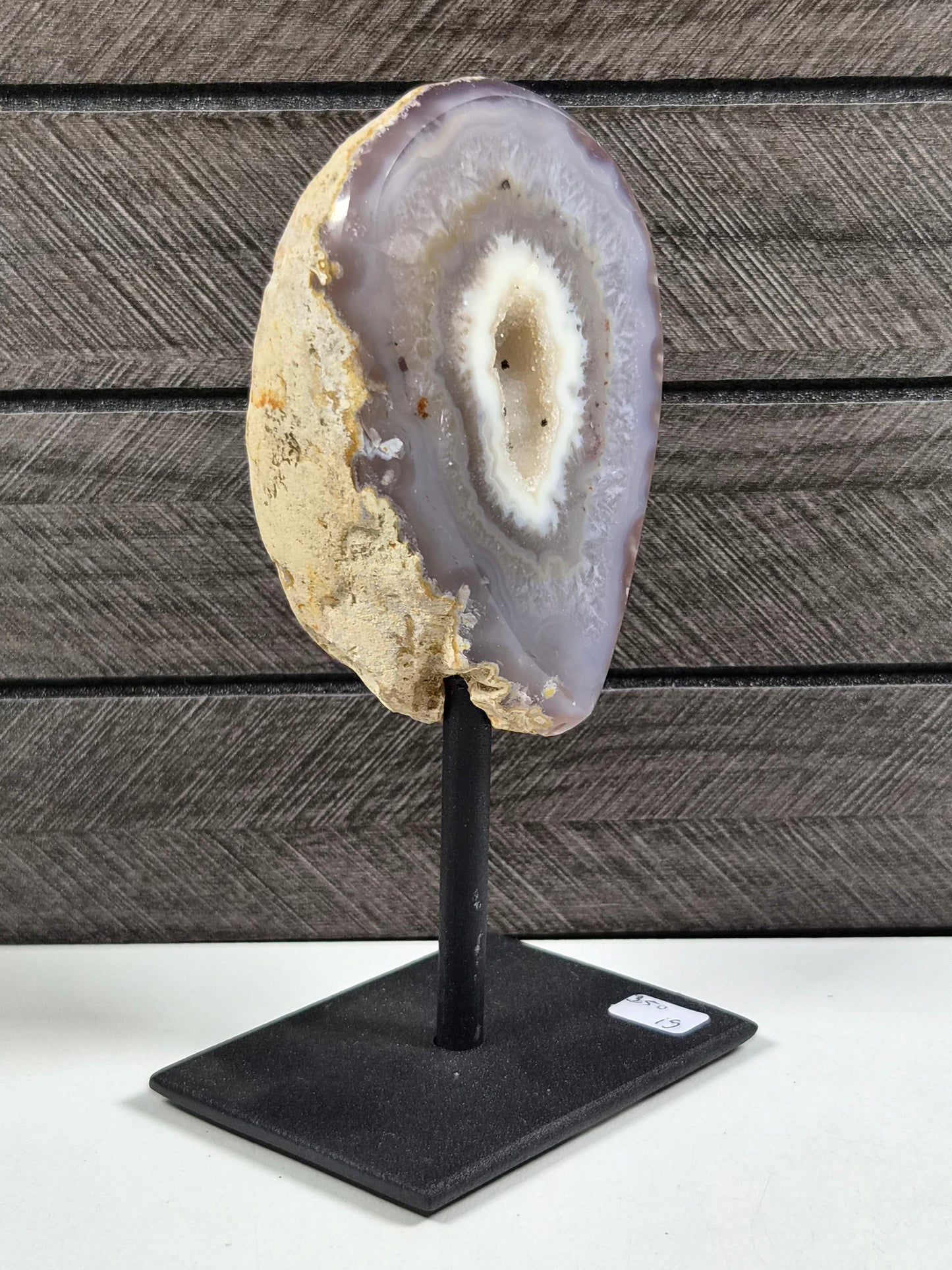 Agaat Geode op Standaard 350 gram