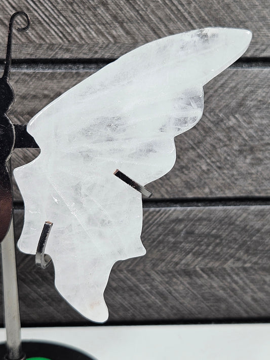 Bergkristal (melkkwarts) vlinder Q6