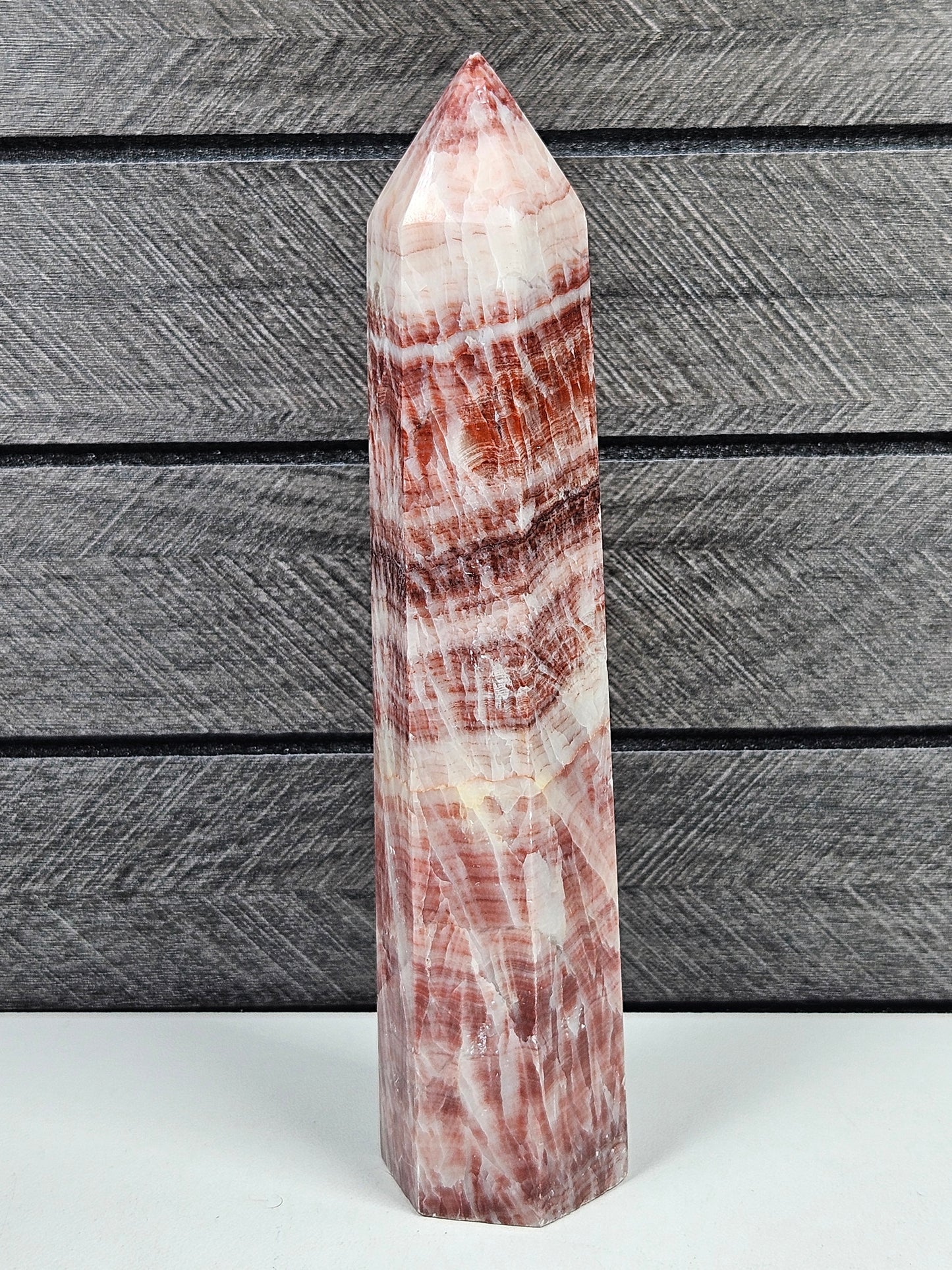 Porkstone (Rode Calciet) toren 226 gram