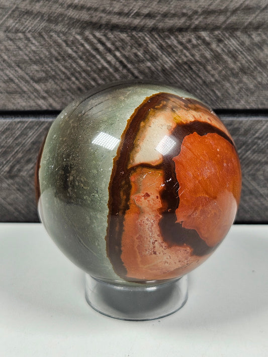 Polychroom Jaspis bol 298 gram