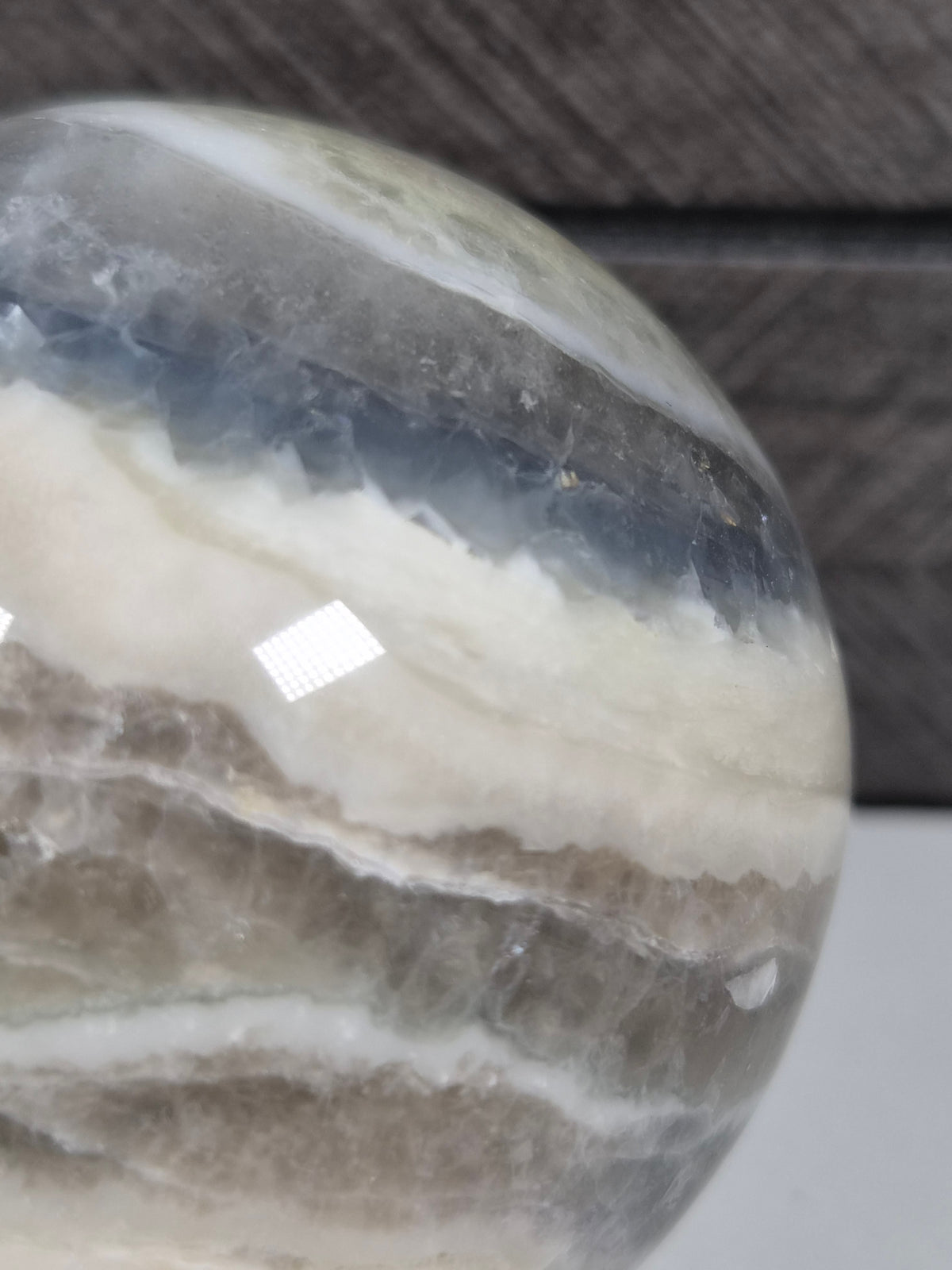 Fluoriet en Calciet bol 336 gram