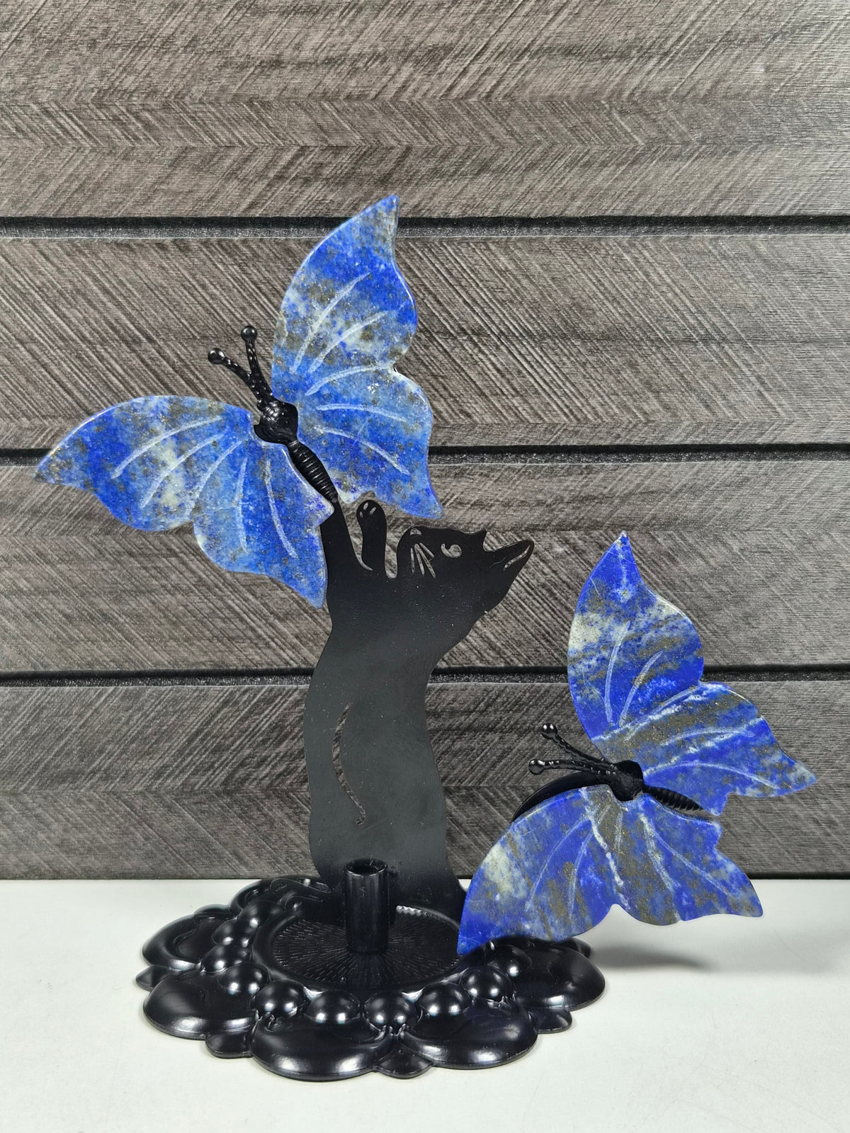 Lapis lazuli Vlinders met Kat