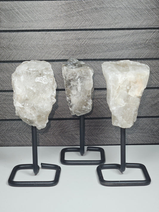 Ruwe Rookkwarts op standaard