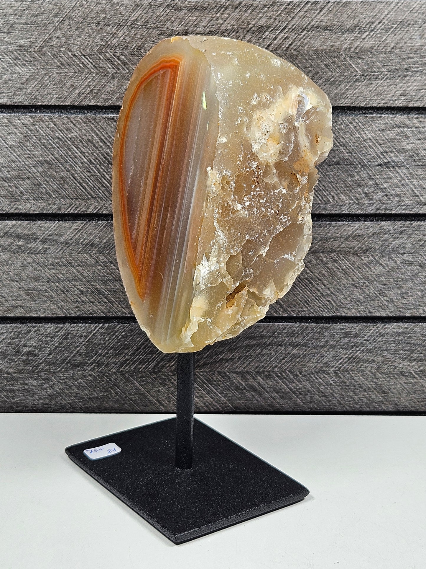 Agaat op standaard 750 gram