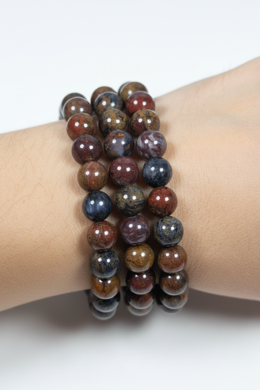 Pietersiet armband 4mm
