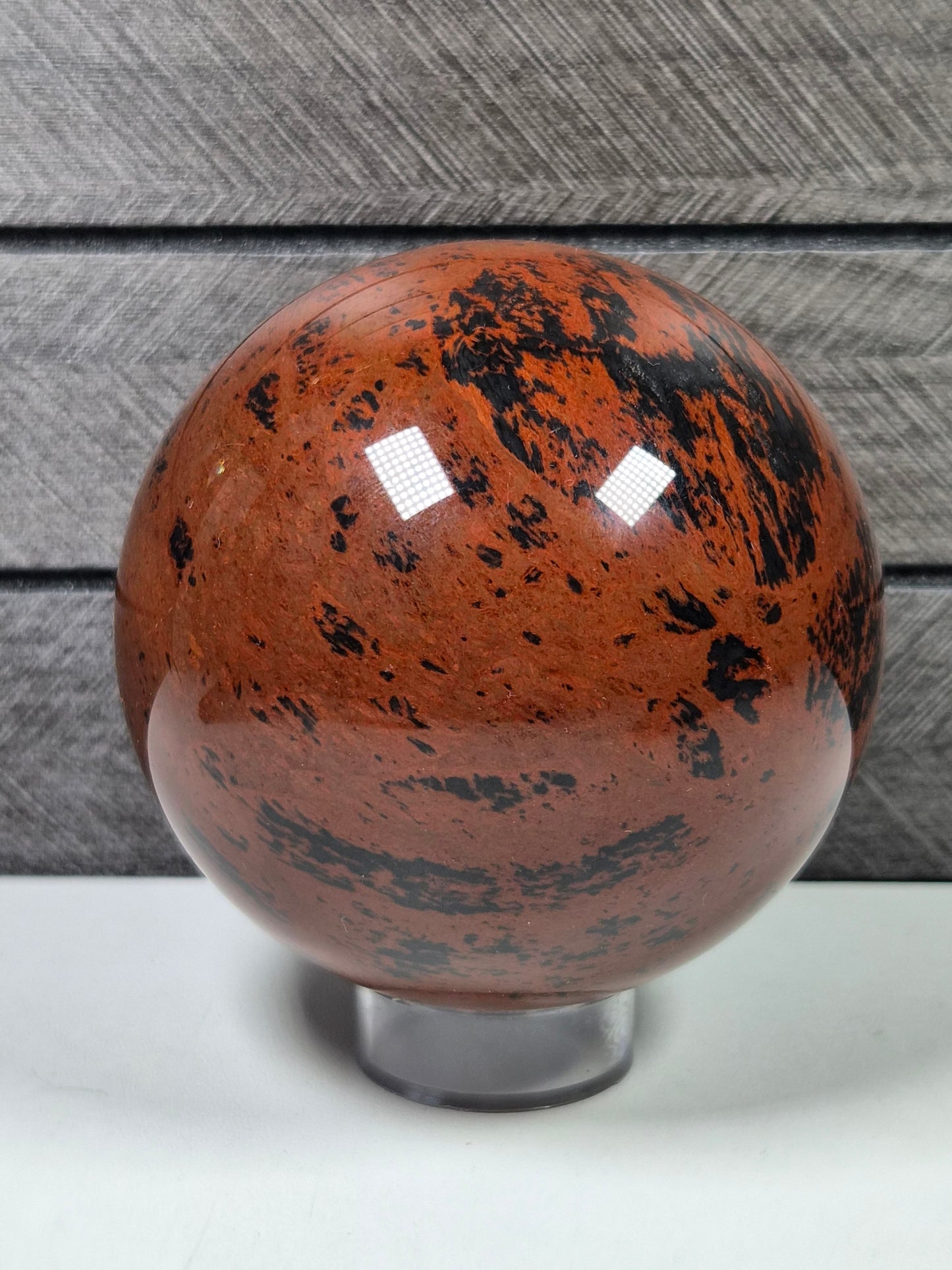 Mahonie Obsidiaan Bol 720 gram