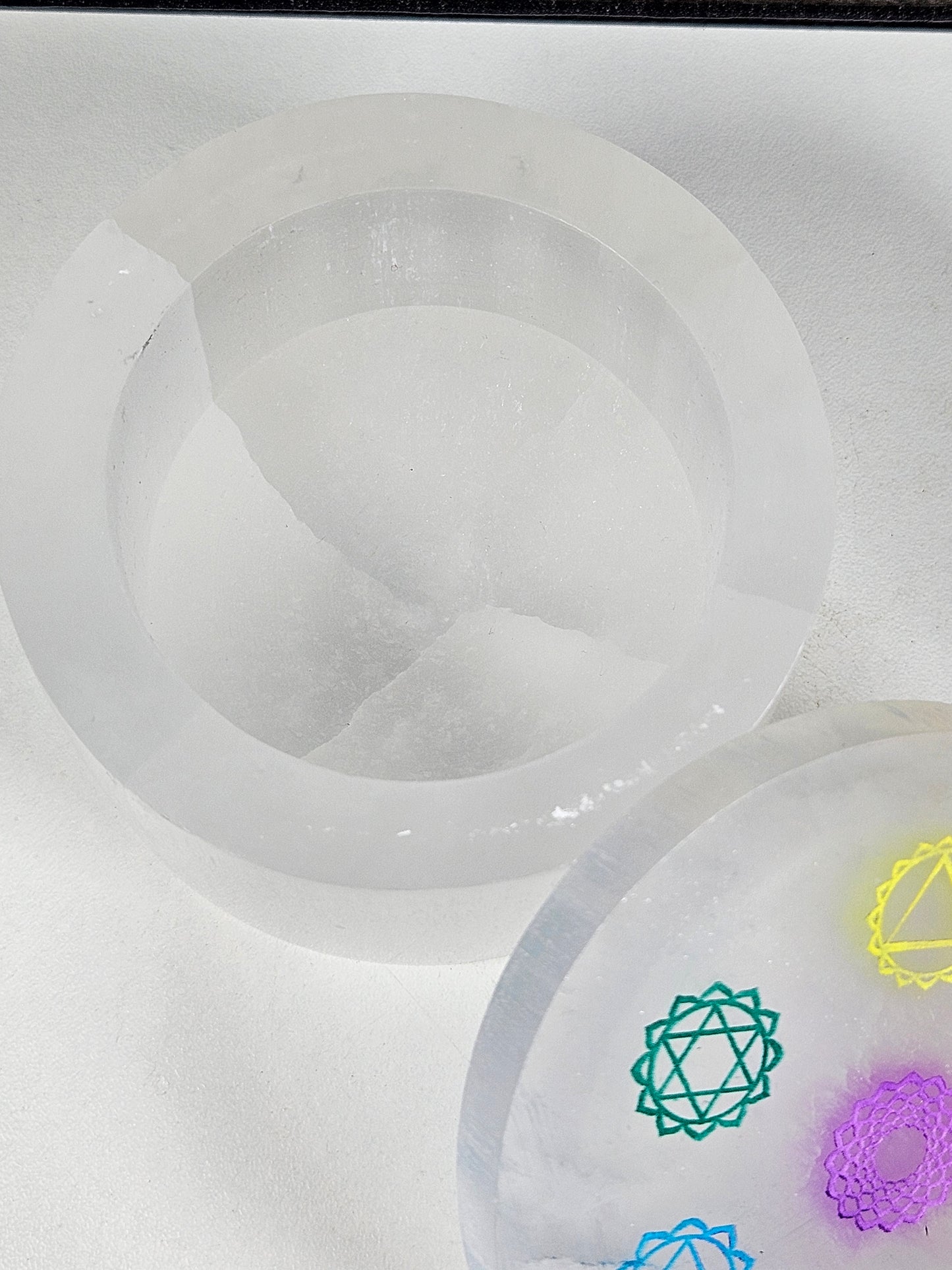 Seleniet Sieradendoosje Chakra rond