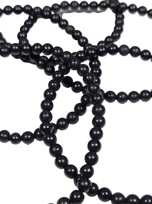 Shungiet armband 4mm