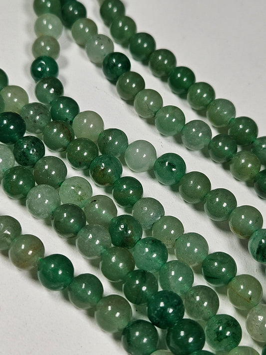 Groene aventurijn kralenstreng 6mm
