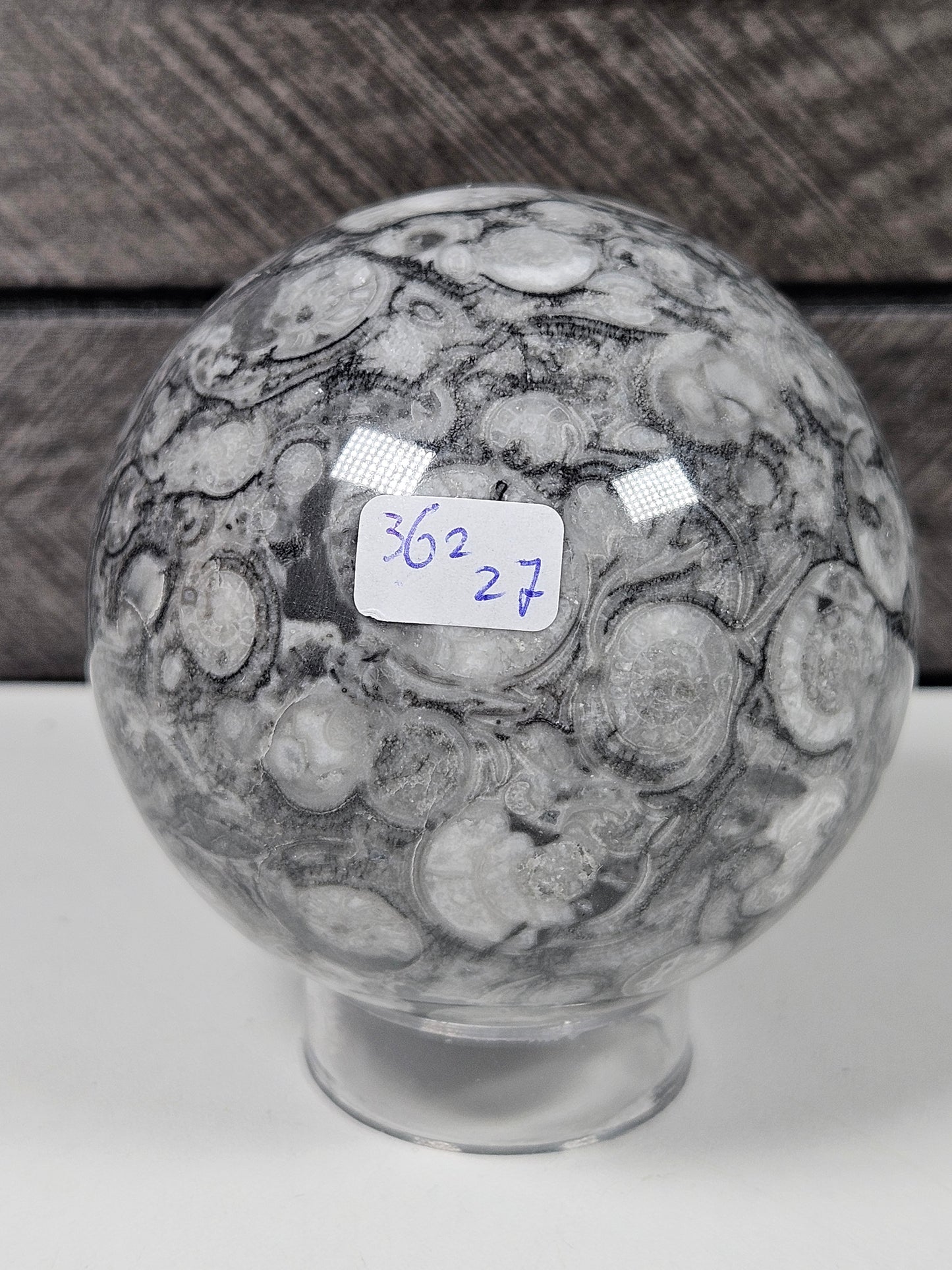 Fossiel Jaspis bol 362 gram