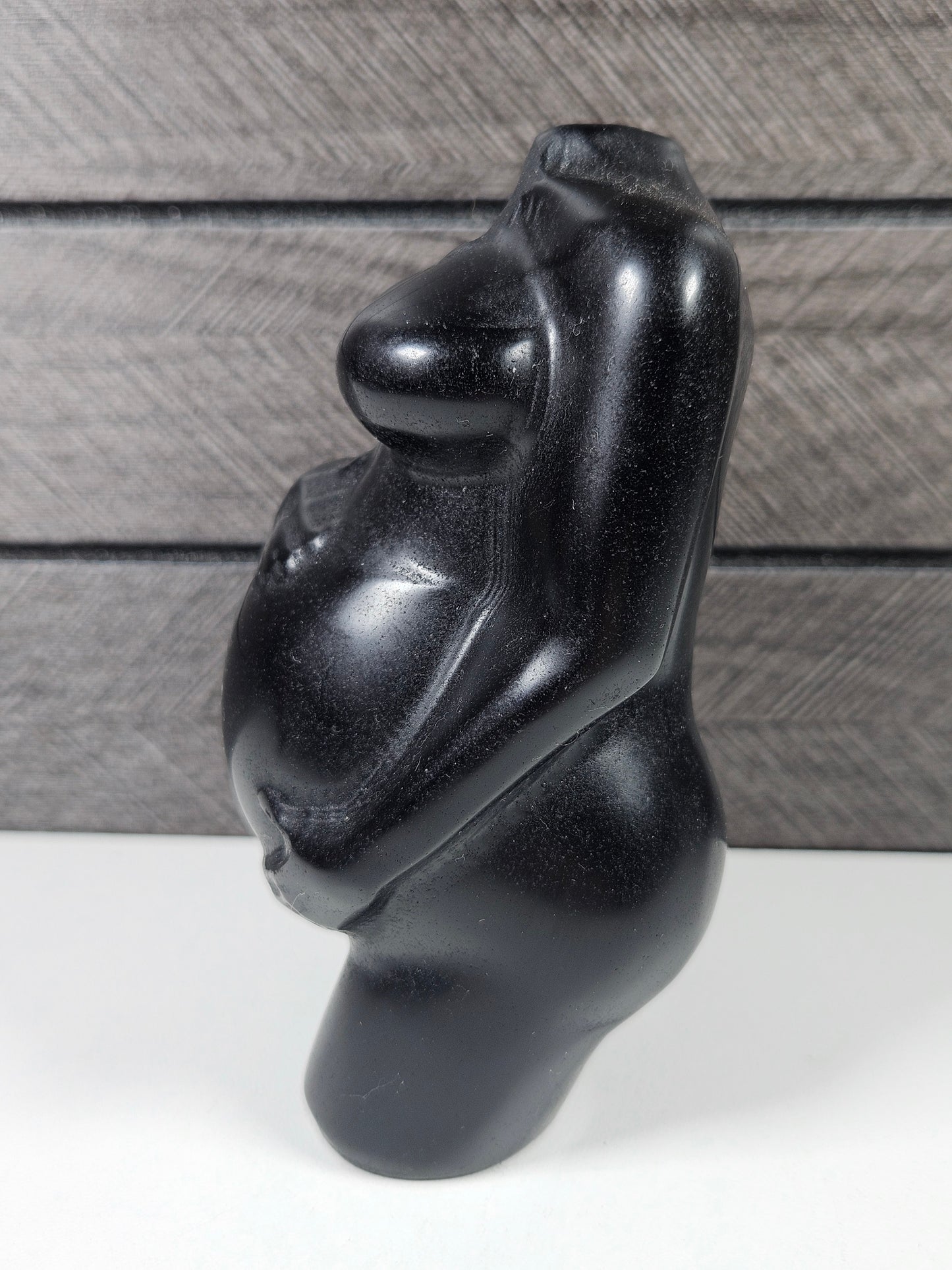 Obsidiaan zwangere body