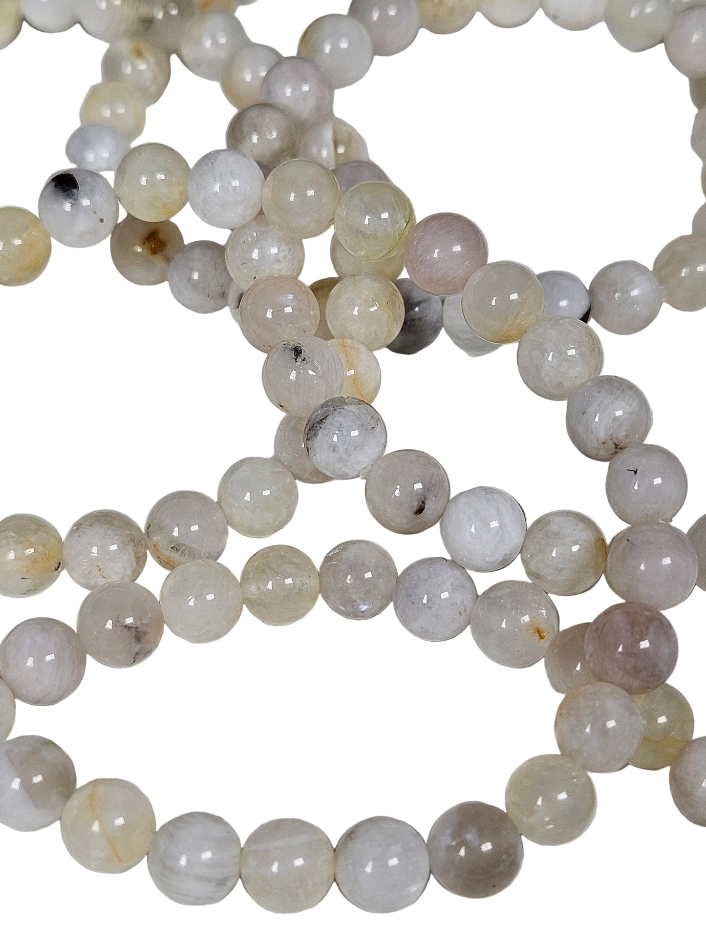 Maansteen mix armband 6mm