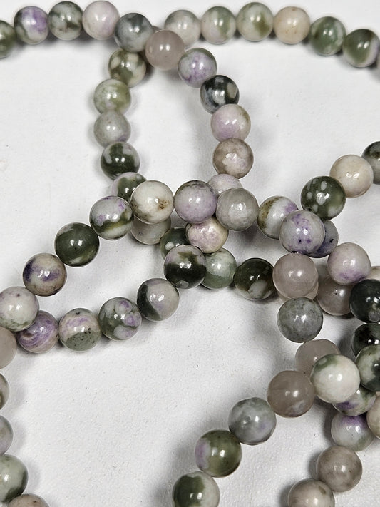 Peace Jade armband 6mm