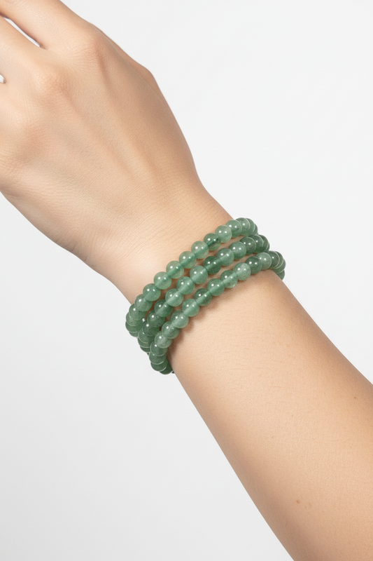 Grüner Aventurin Armband 4mm