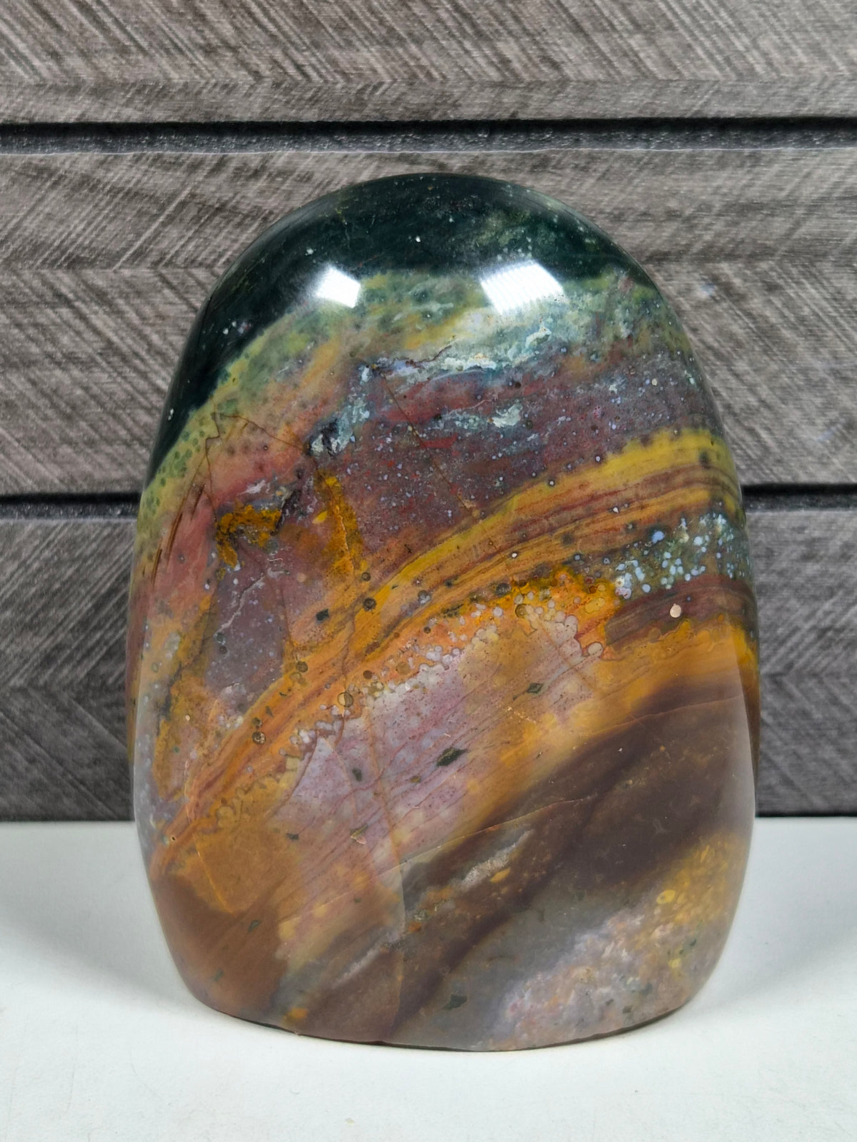 Oceaan Jaspis Sculptuur 372 gram