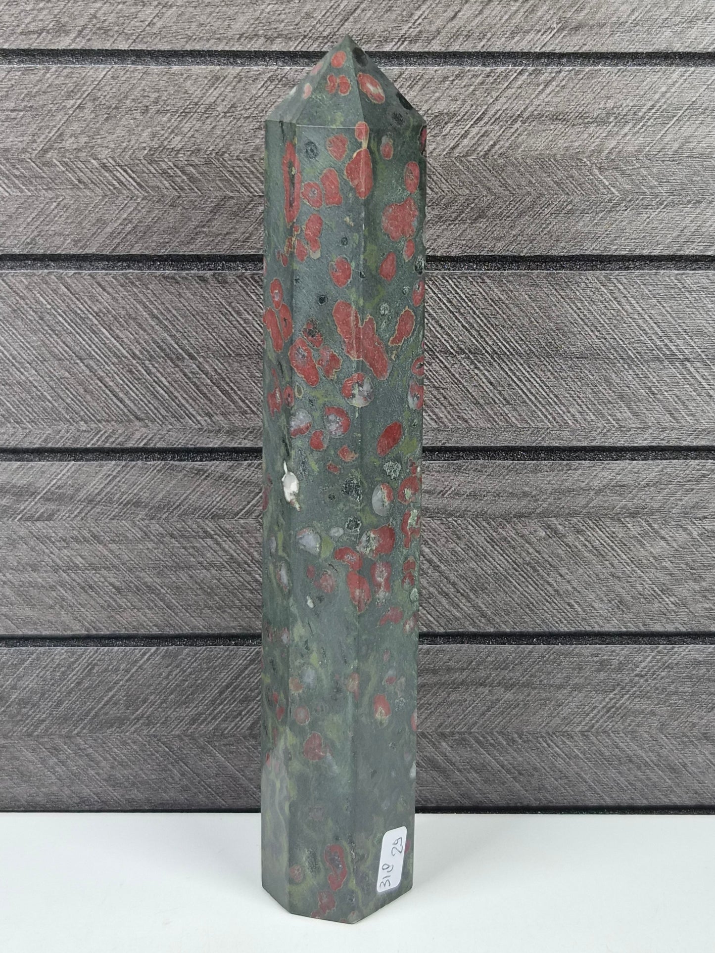 Pruimenbloesem Jaspis toren 318 gram