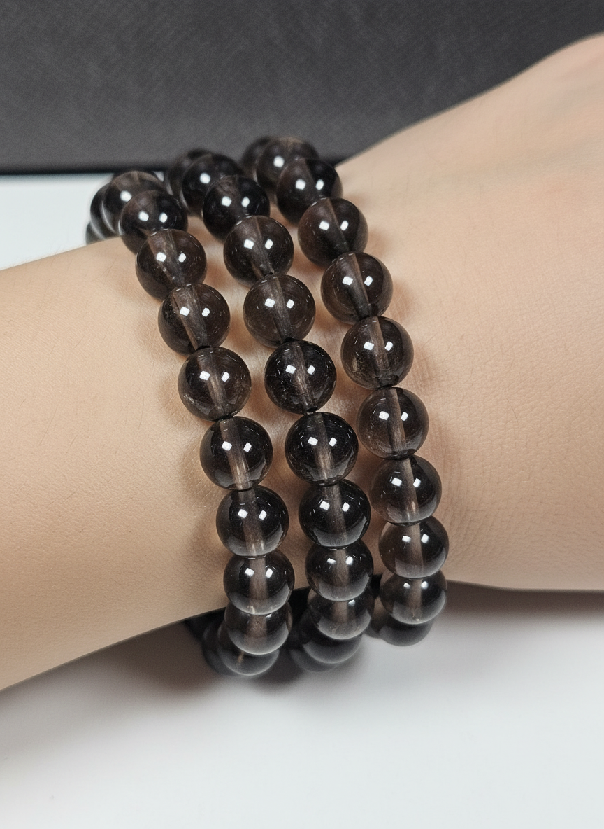 Eisobsidian Armband 8mm