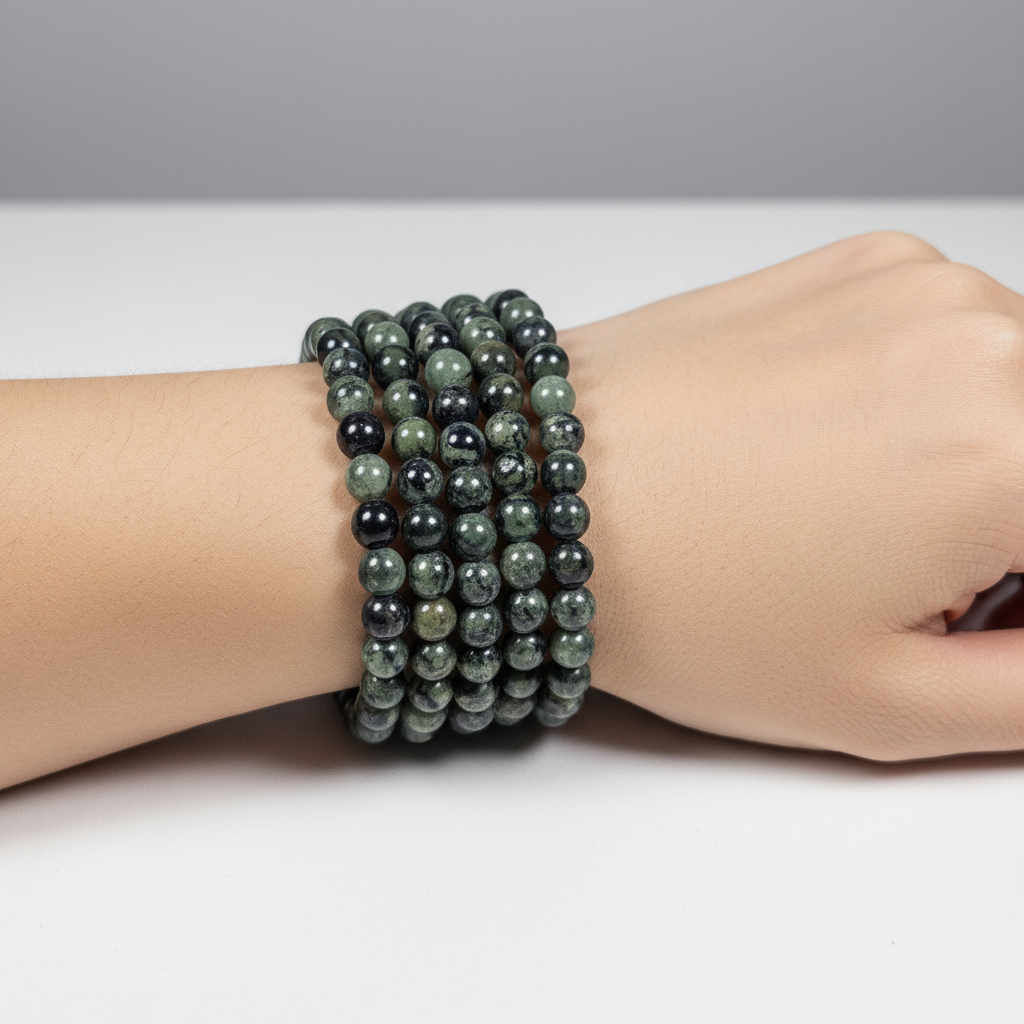 Kambaba jaspis armband 4mm