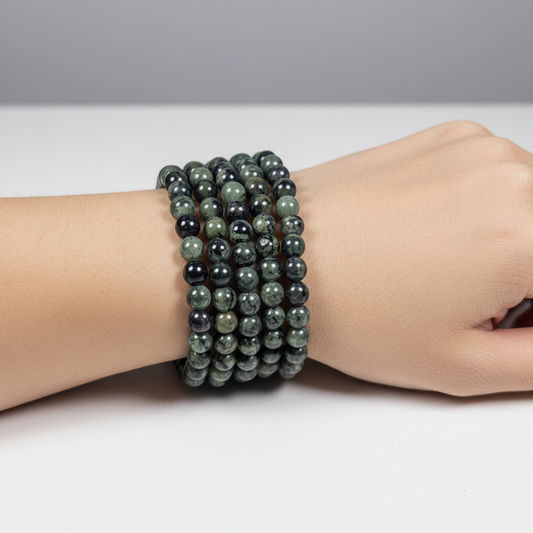 Kambaba jaspis armband 4mm