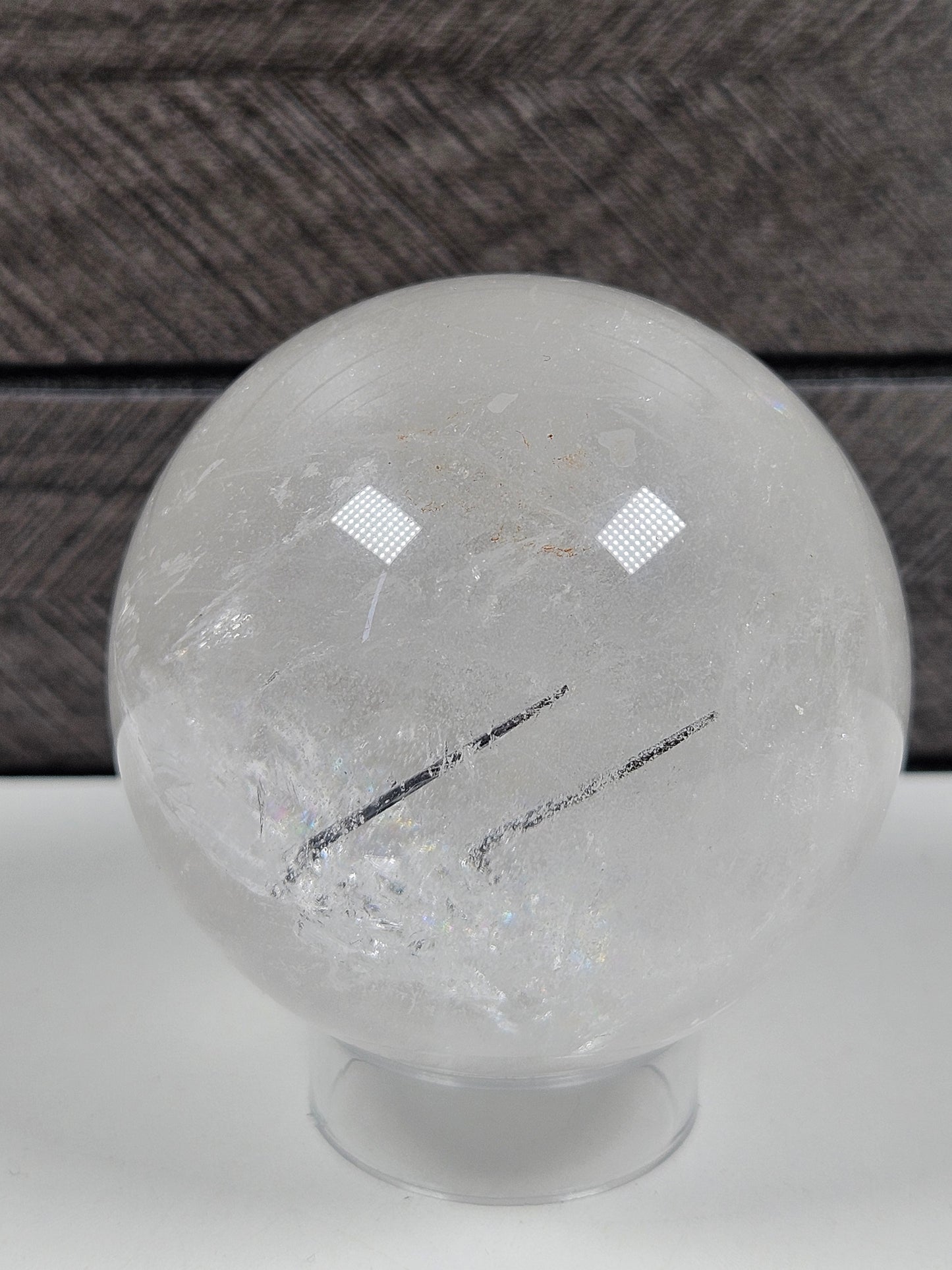 Zwarte toermalijn in kwarts 318 gram