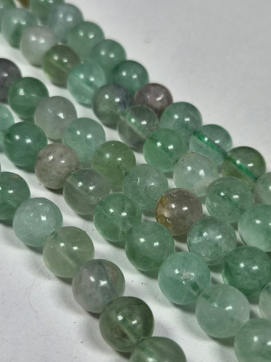 Fluoriet kralenstreng 10mm