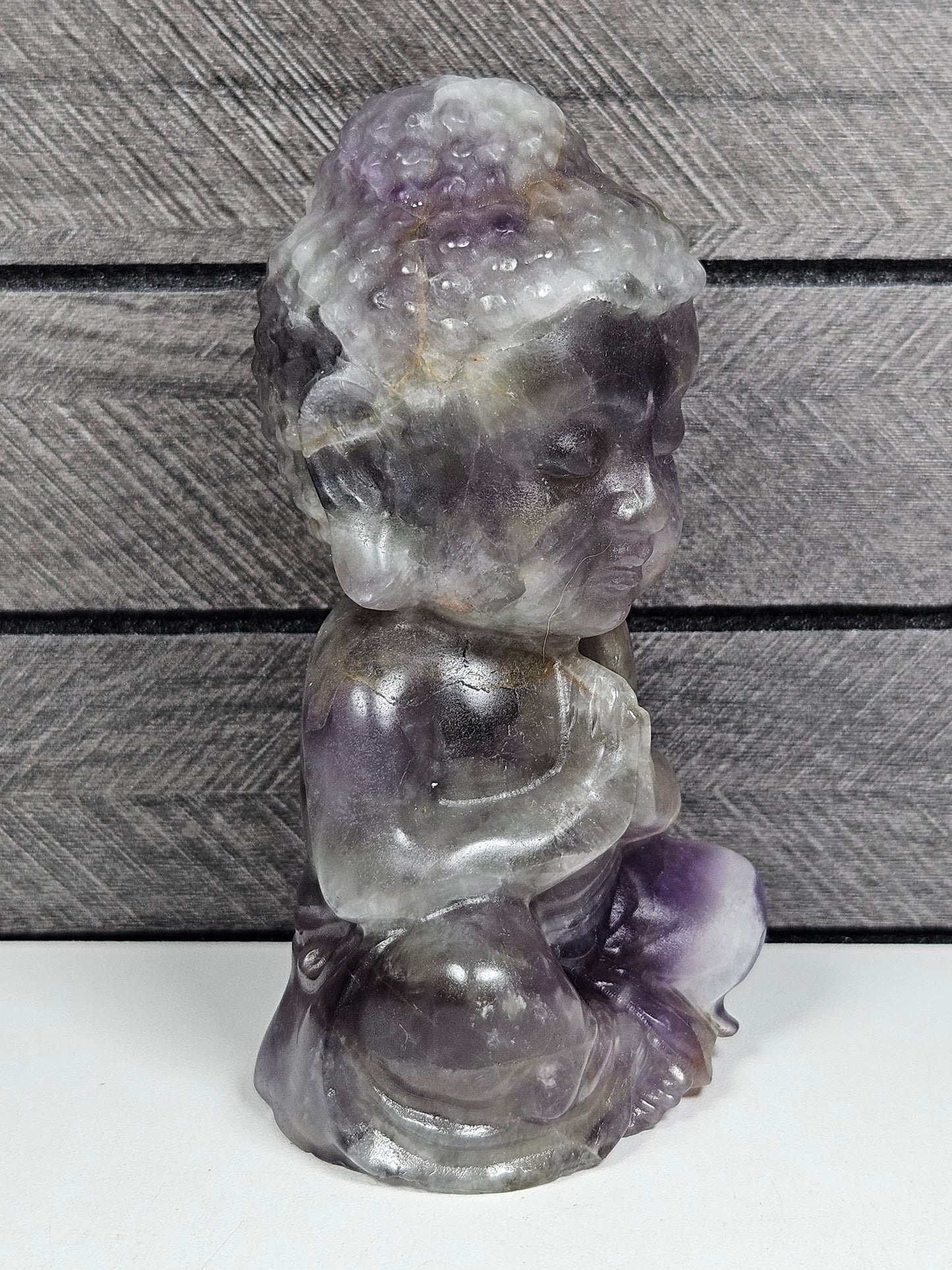 Dream Amethist Buddha 414 gram