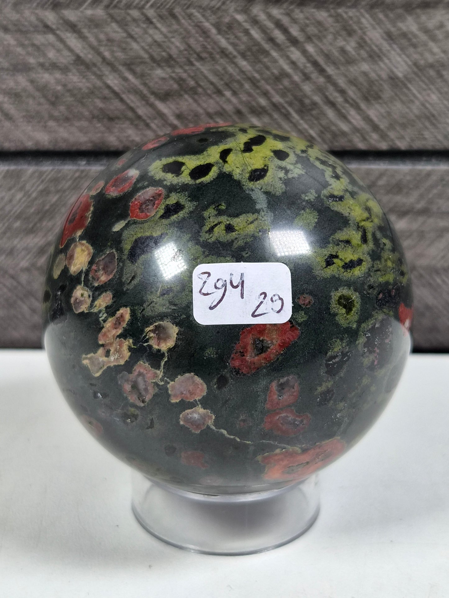Pruimenbloesem Jaspis bol 294 gram