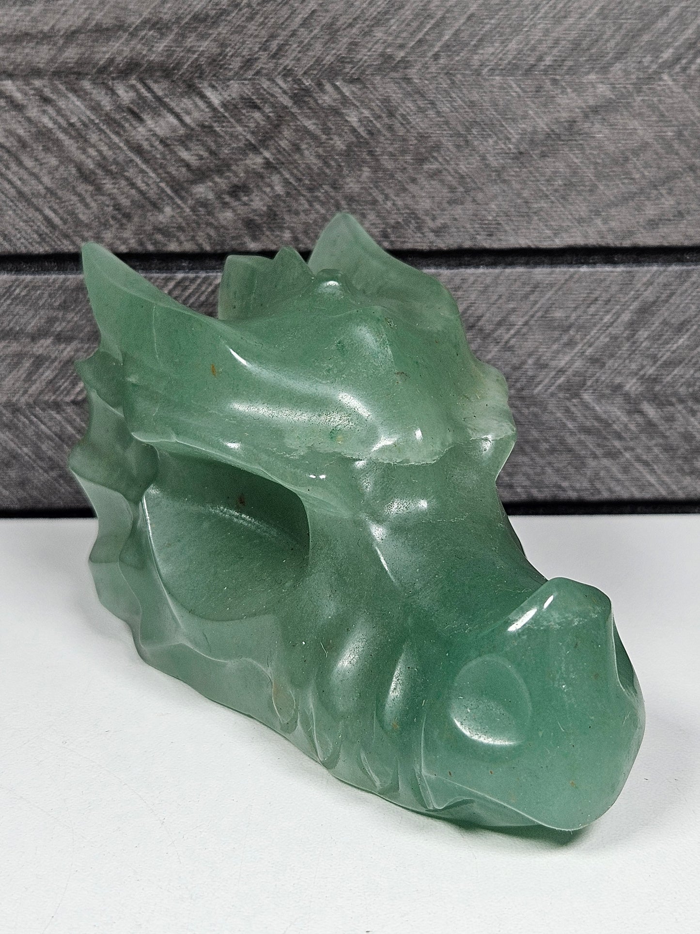 Groene Aventurijn Drakenkop 280 gram