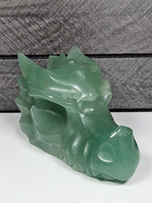 Groene Aventurijn Drakenkop 280 gram