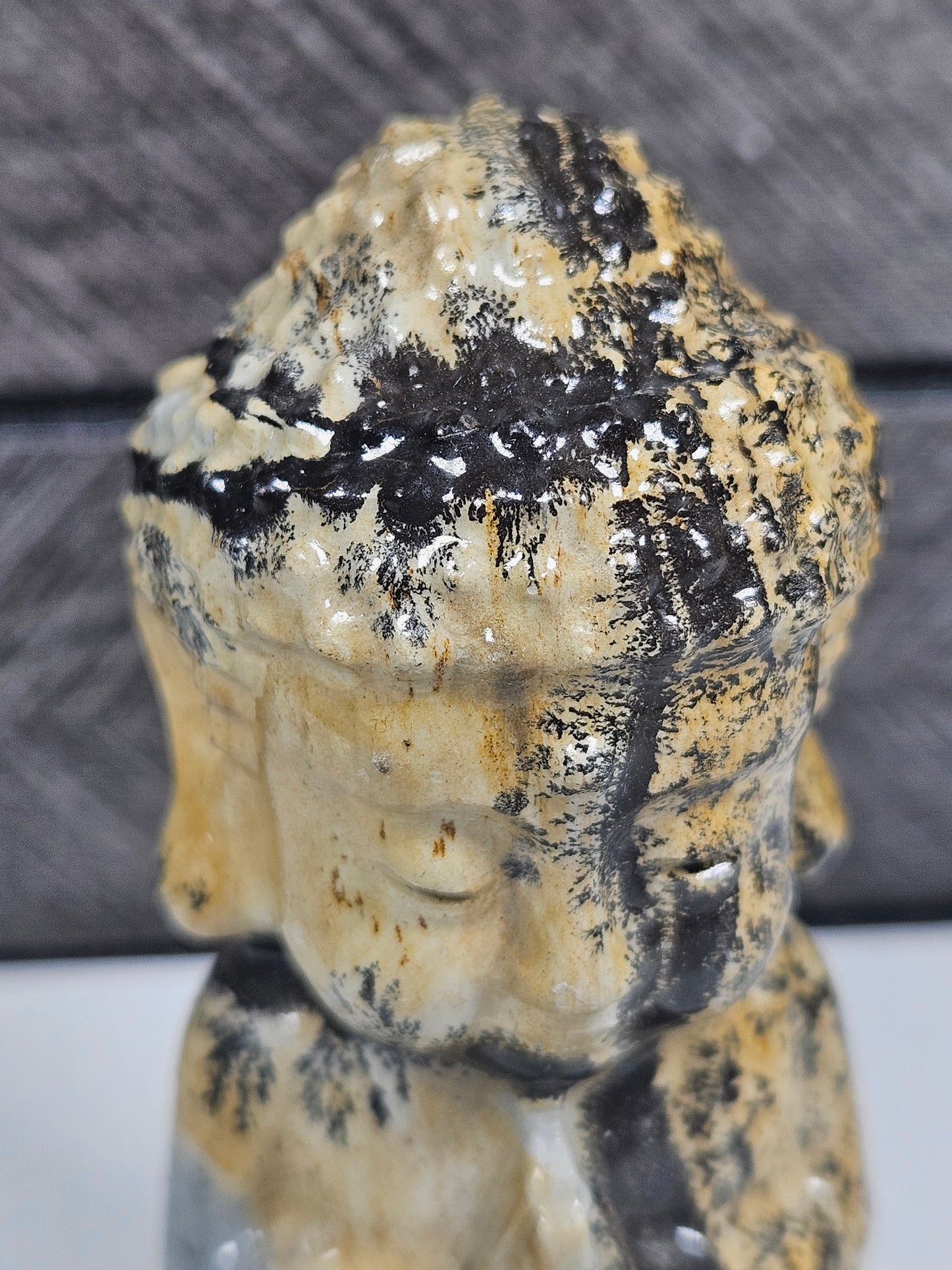 Landschap Jaspis Buddha 132 gram