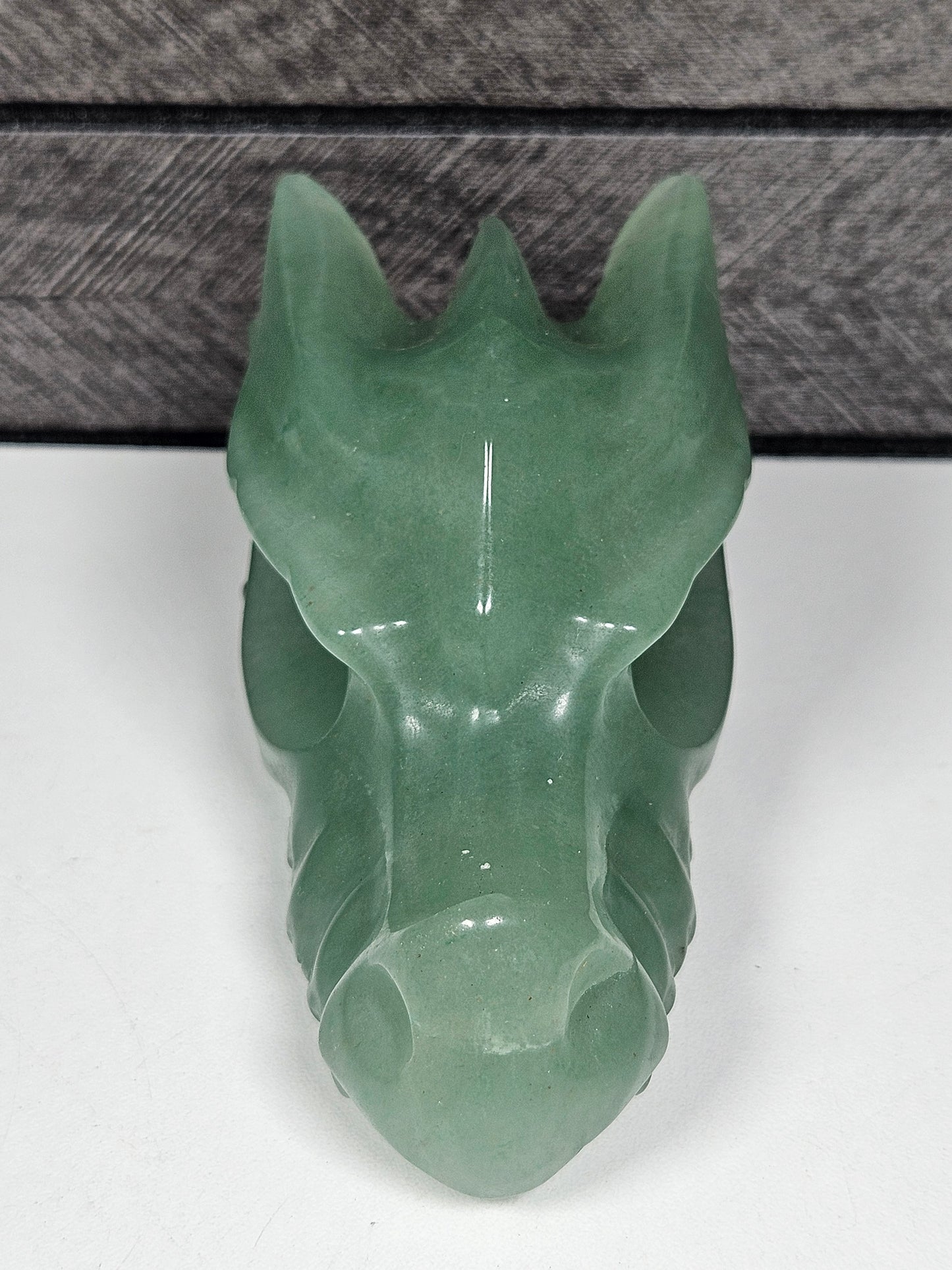 Groene Aventurijn Drakenkop 280 gram