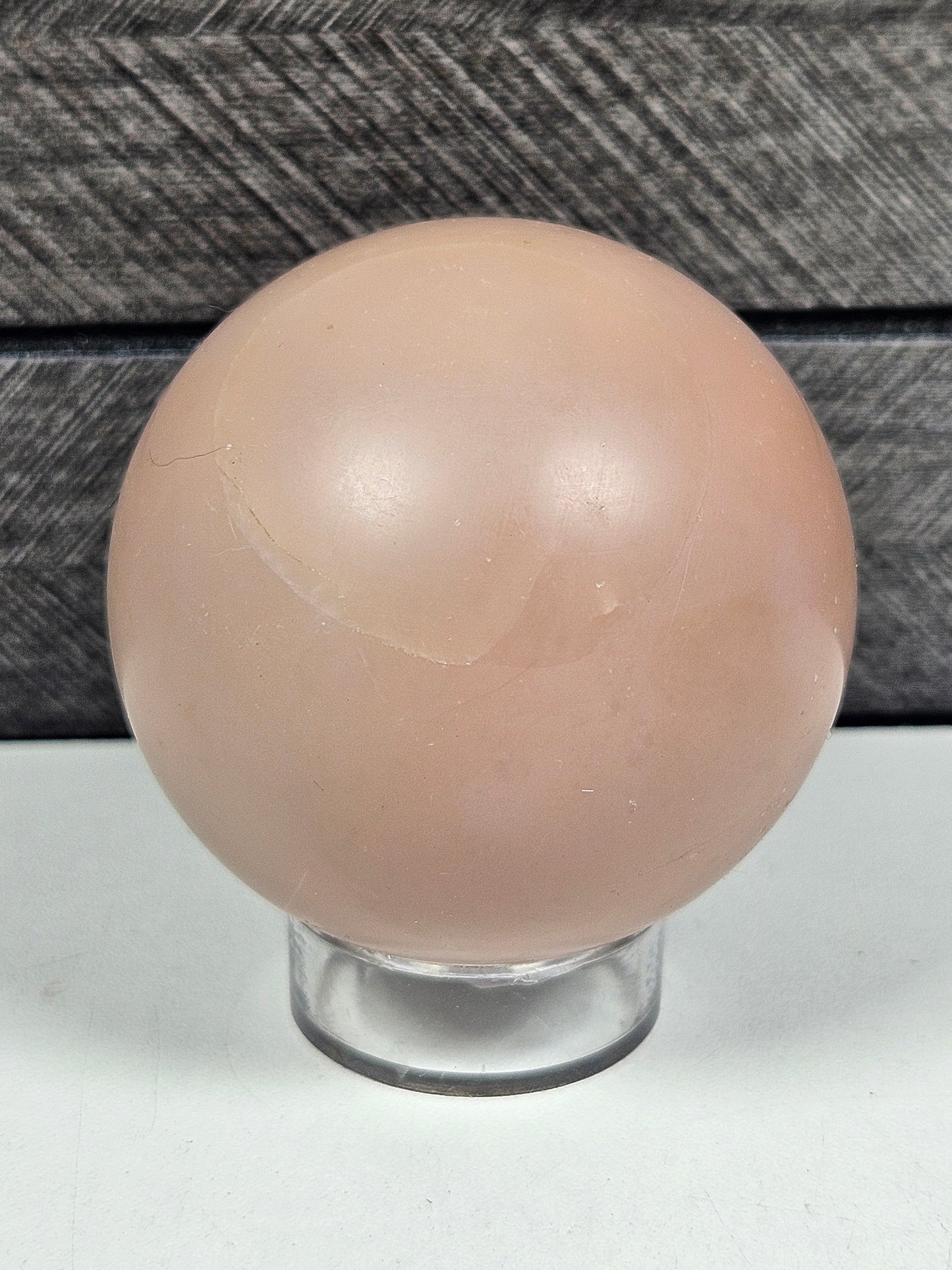Roze opaal bol 298 gram