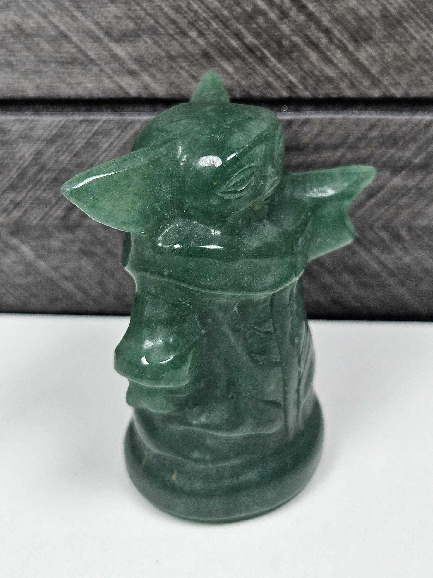 Groene aventurijn Yoda