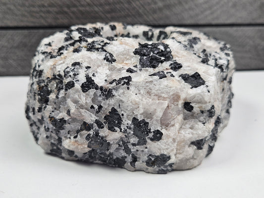 Zwarte Toermalijn in kwarts waxinelichthouder