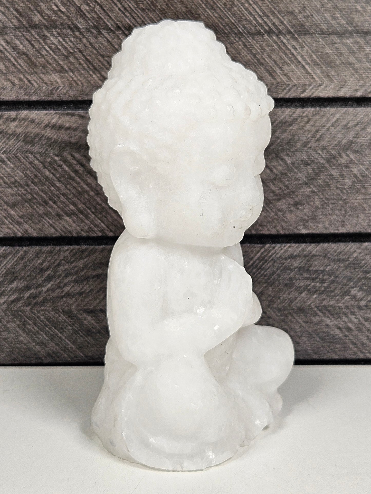 Witte Jade Buddha 446 gram