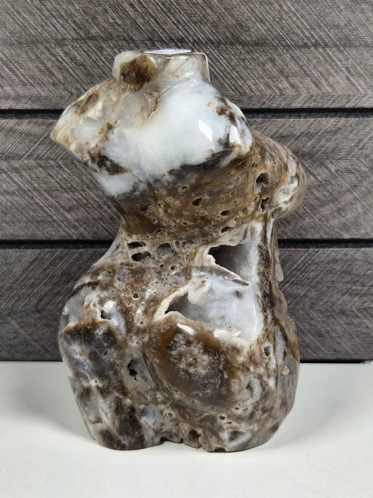 Chalcedoon Mix Curvy Lady 484 gram