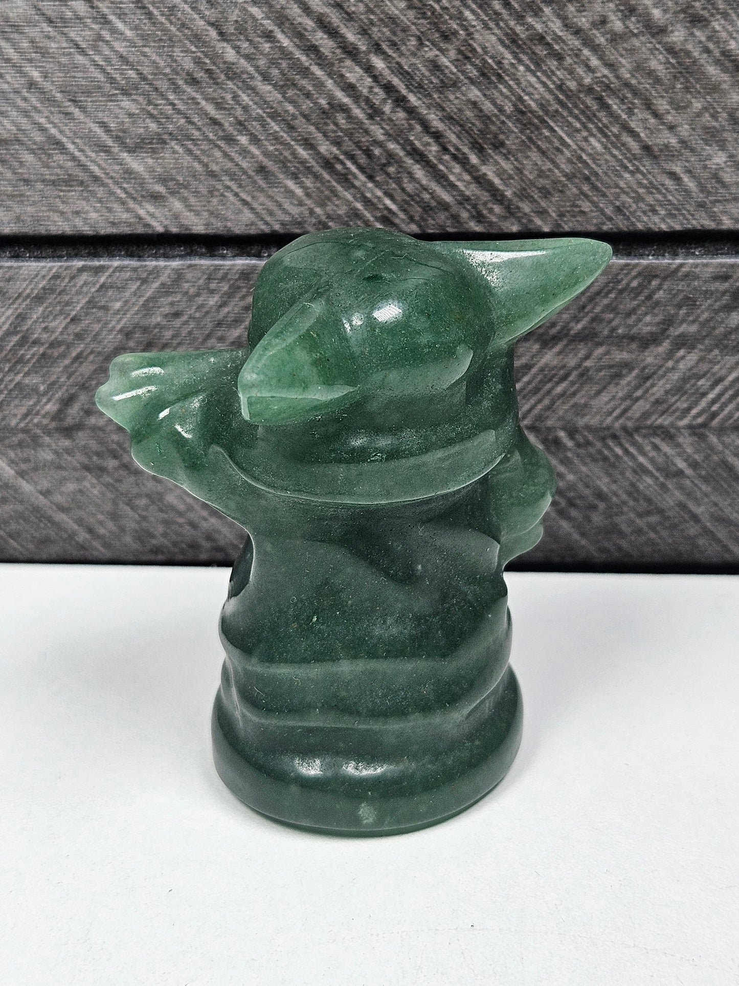 Groene aventurijn Yoda