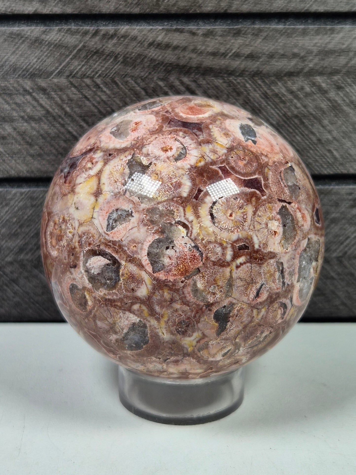 Orbiculair Indiaans Ryoliet bol 386 gram
