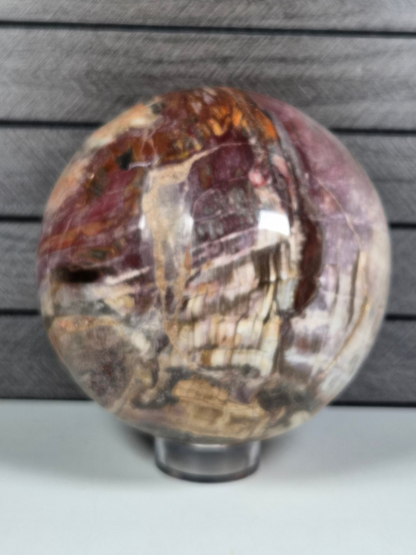 Versteend Hout bol 3934 gram