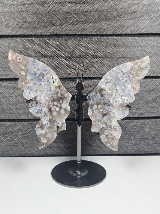 Bloemagaat vlinder 166