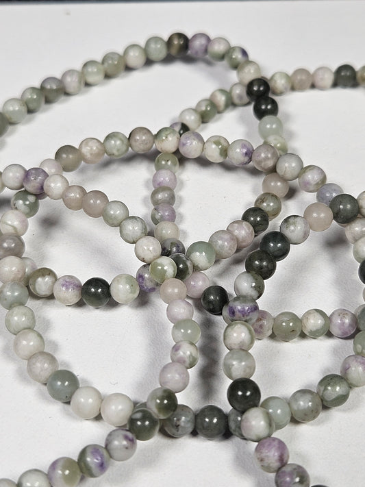 Peace Jade armband 4mm
