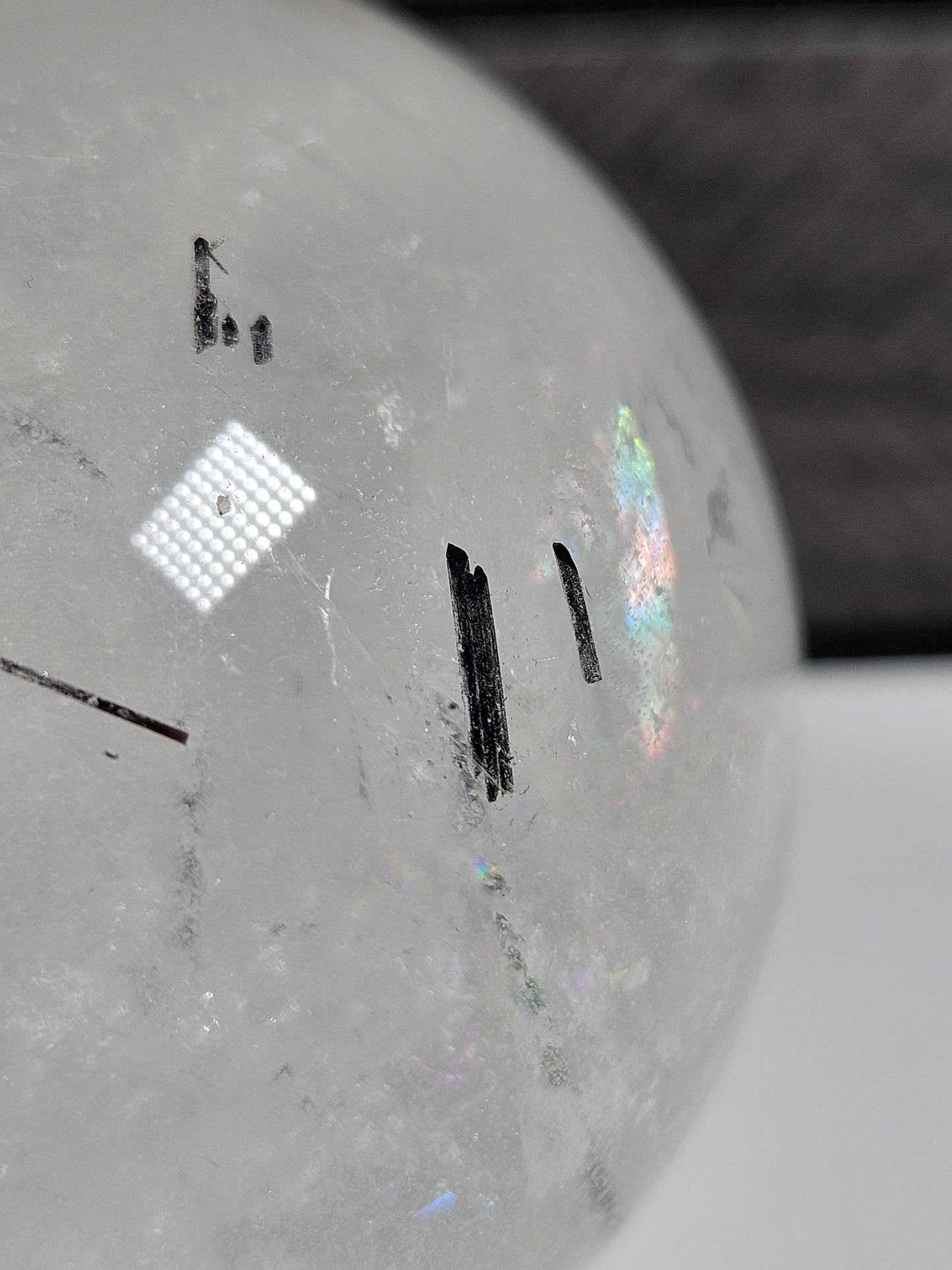 Zwarte toermalijn in kwarts 318 gram