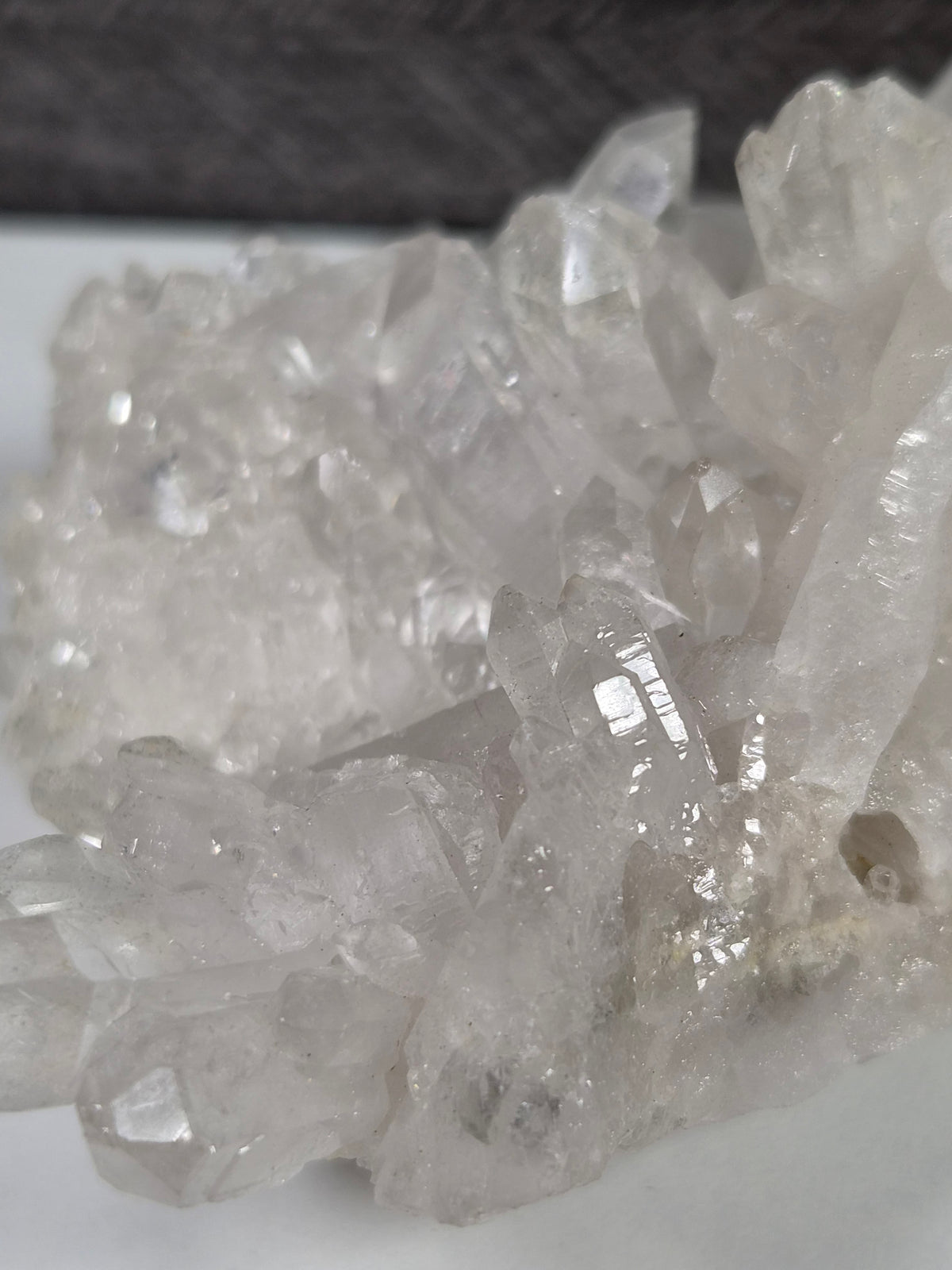 Bergkristal ruw cluster 218 gram