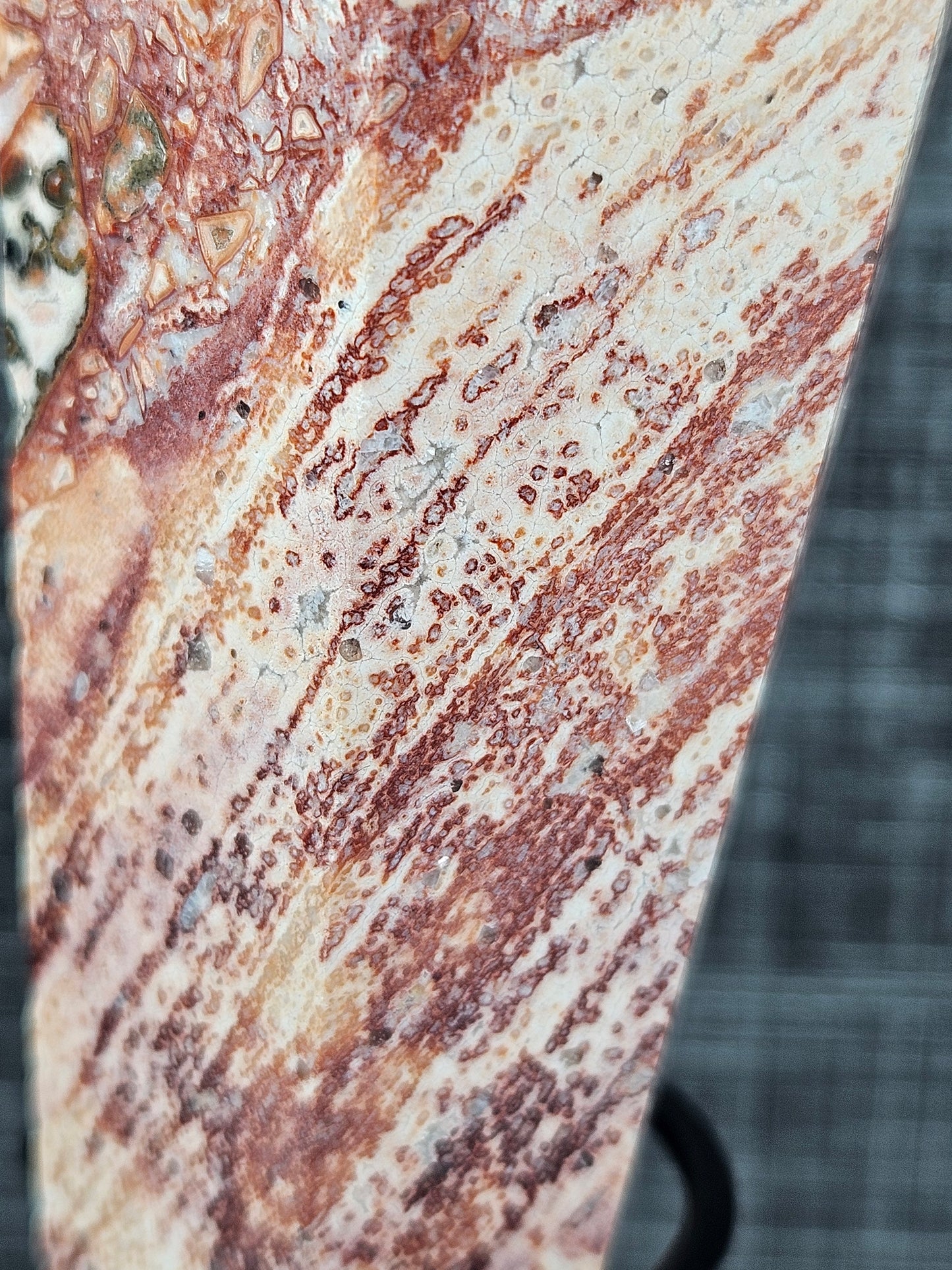Luipaard jaspis scepter 220 gram