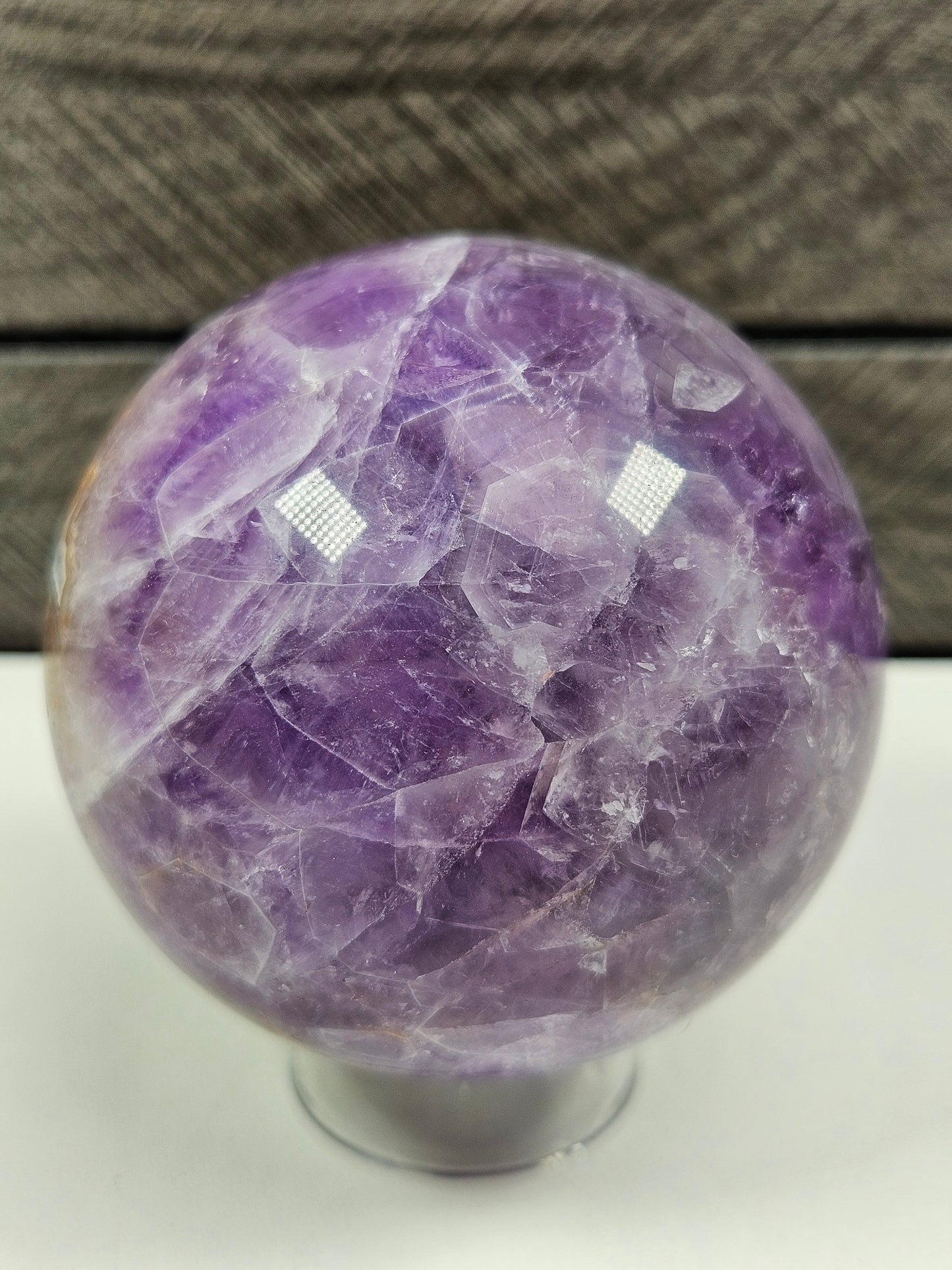 Amethist/Crazy lace bol 428 gram