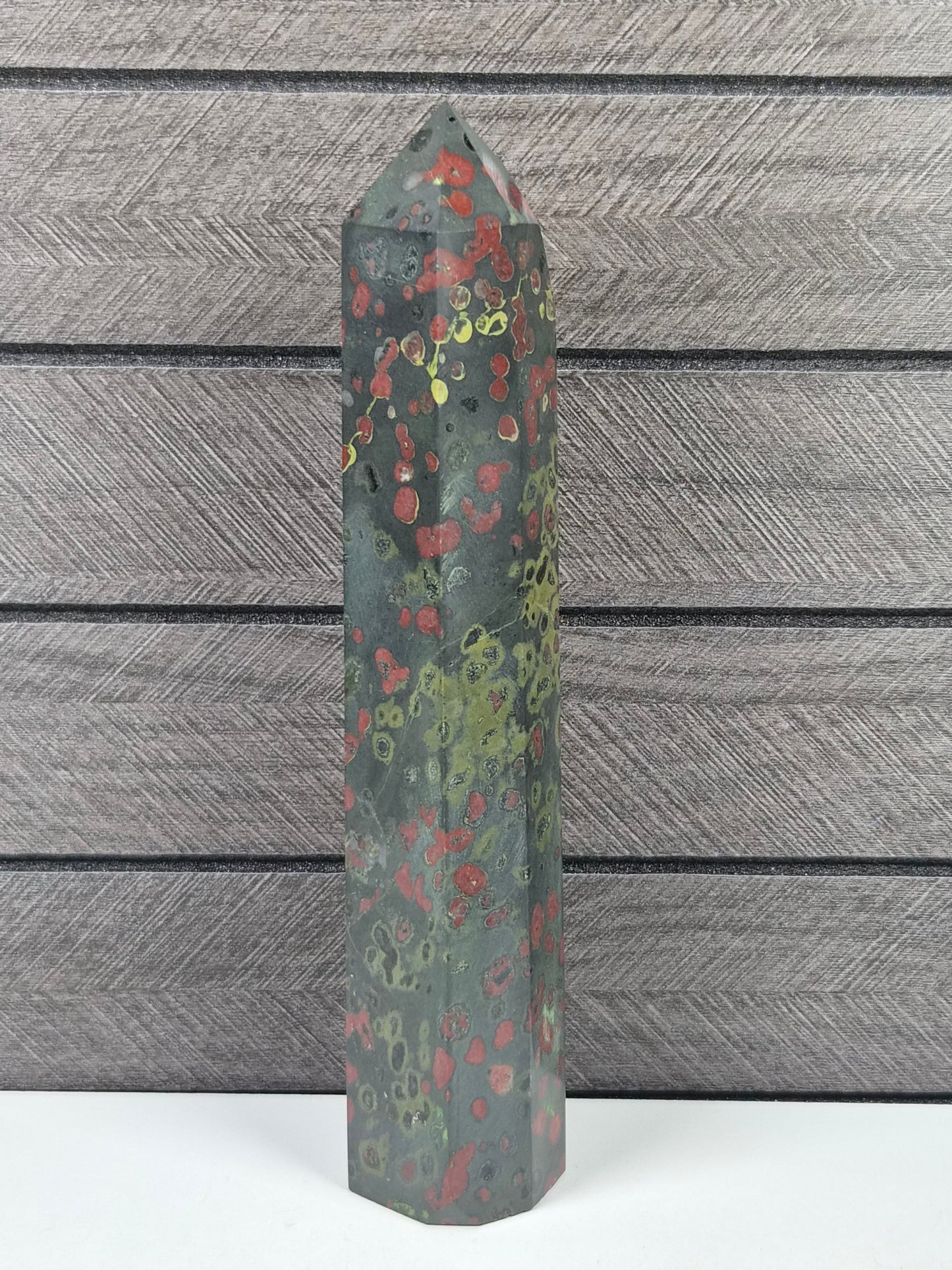 Pruimenbloesem Jaspis toren 354 gram