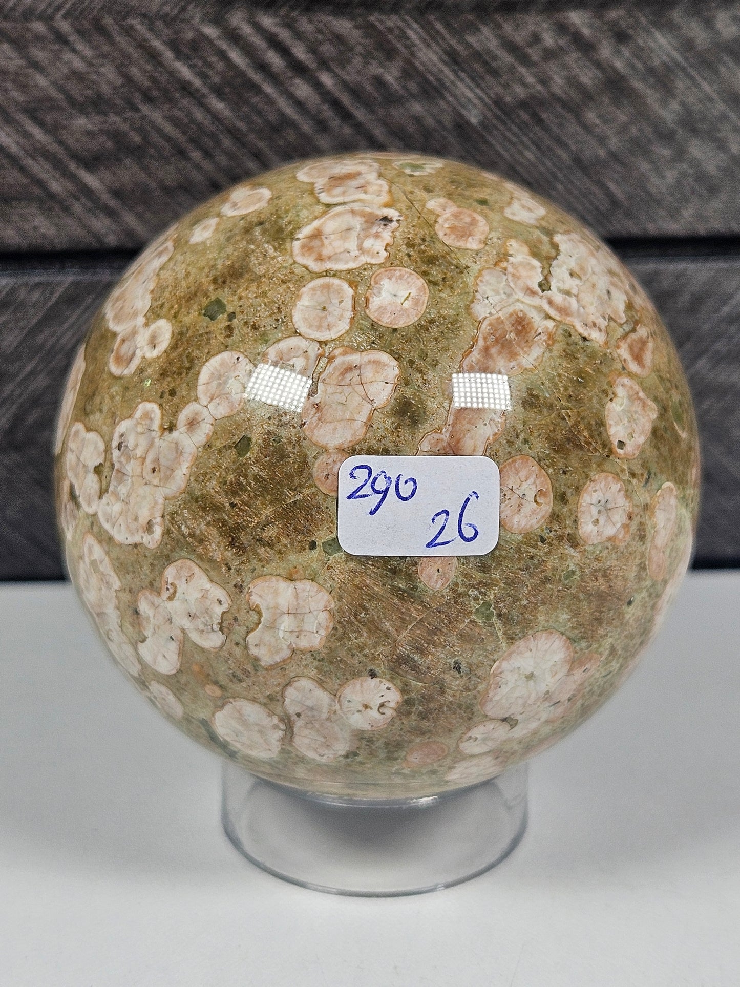 Regenwoud Jaspis bol 290 gram