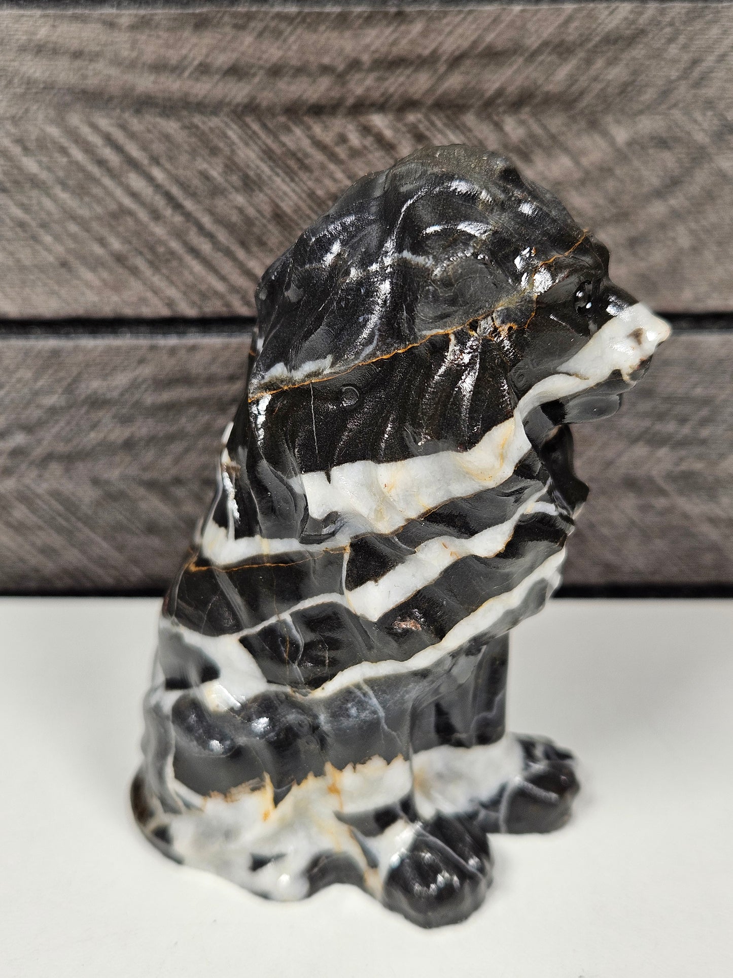 Zebra Jaspis Leeuw 222 gram