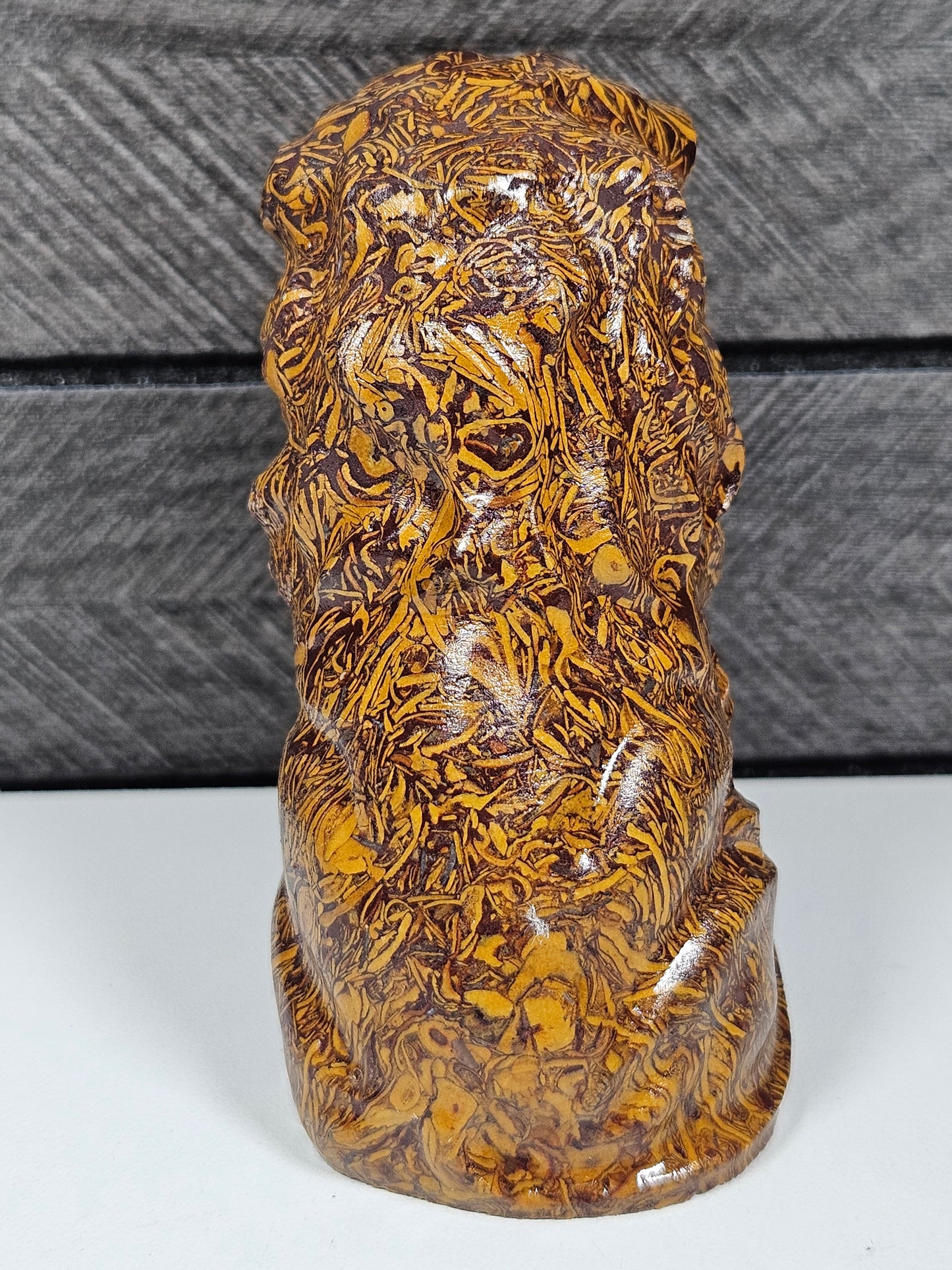 Slangen Jaspis Leeuw 215 gram